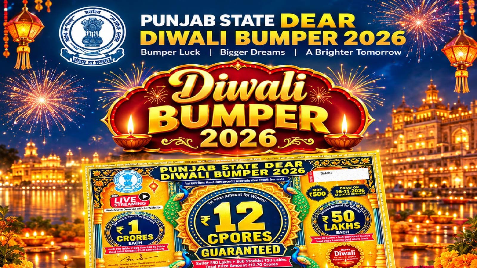 Punjab State Lottery Banner 2